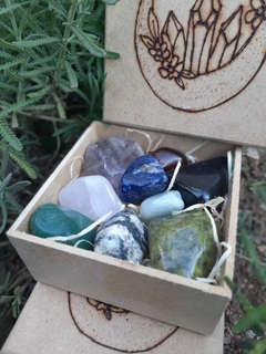 Kit de Pedras Poder Interior e Transmutação