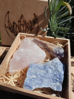 Kit de Pedras Amor, Equilíbrio e Transmutação - loja online