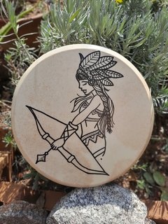 Tambor Lakota Cabocla Flecheira - comprar online