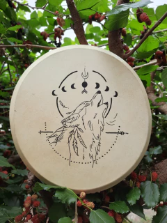 Tambor Lakota Lobo - loja online