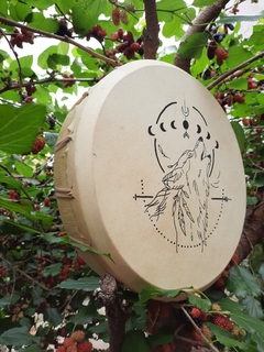 Tambor Lakota Lobo