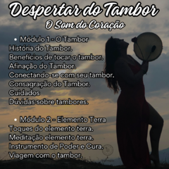 Curso Despertar do Tambor na internet