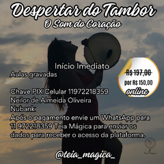 Imagem do Curso Despertar do Tambor