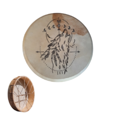 Tambor Lakota Lobo - comprar online