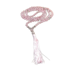 Japamala Quartzo Rosa - Amor e Cura