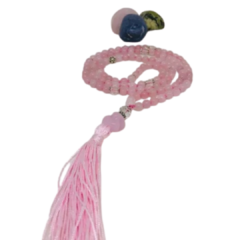 Japamala Quartzo Rosa - Amor e Unidade com o Divino