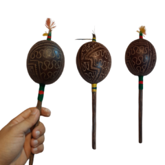 Maracá Tradicional Shipibo