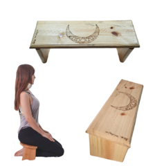 Banco de Meditação Dobrável - Lua