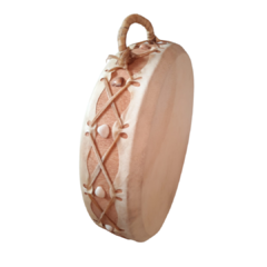 Tambor Oceânico Decorado - comprar online