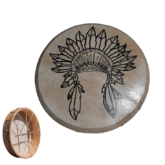 Tambor Lakota Cocar