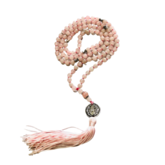 Japamala Quartzo Rosa 108 Contas