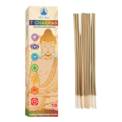 Incenso Natural 7 Chakras - Equilíbrio Energético