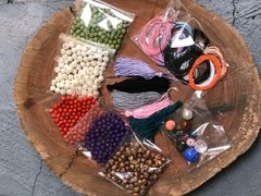 Kit para montar Japamalas com vídeo aula