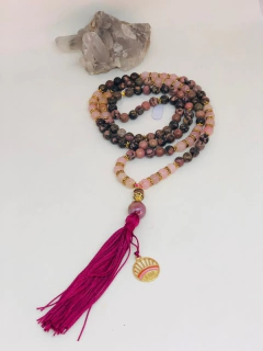 Japamala Rodocrosita - Compaixão, Sentimentos e Consciência.