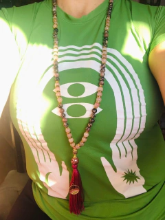 Japamala Rodocrosita - Compaixão, Sentimentos e Consciência. - loja online