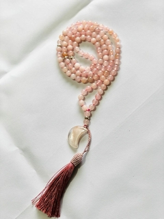 Japamala Quartzo Rosa 108 Contas 8mm - comprar online