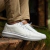 Sneaker Couro Floater Branco - loja online