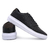 Sneaker Couro Floater Preto c/ Detalhes Café na internet