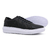 Sneaker Couro Floater Preto c/ Detalhes Café - comprar online