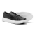 Sneaker Couro Floater Preto c/ Detalhes Café na internet
