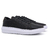 Sneaker Couro Floater Preto c/ Detalhes Café