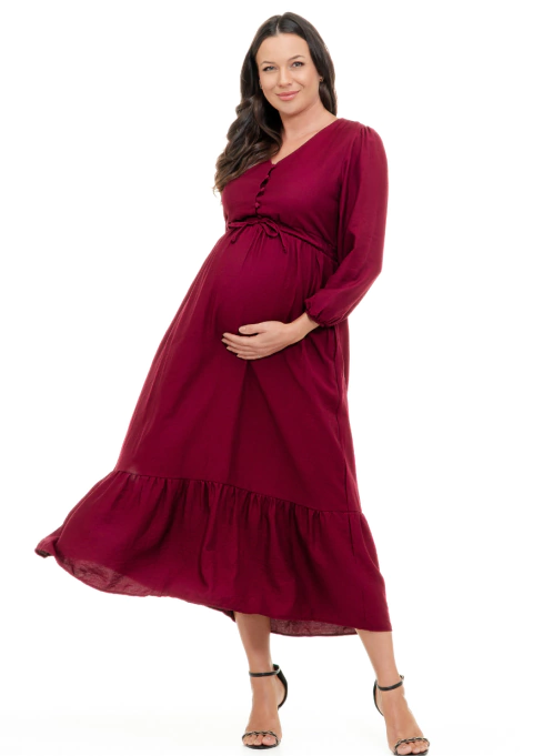 Vestido Gestante Amamentação Letícia