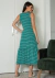 Vestido Ana Listrado Verde - comprar online