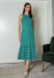 Vestido Ana Listrado Verde - loja online
