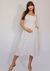 vestido gestante de linho