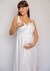 vestido gestante de linho