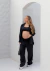 Camisa Gestante de Linho Serena Preta - comprar online