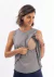 Blusa Amamentação Regata Cinza - comprar online