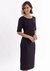 Vestido Amamentação Midi Preto - JOO Basics