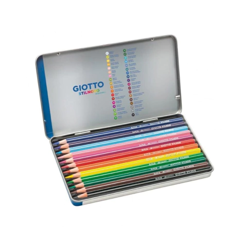 Lapices acuarelables Giotto x12 lata