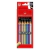 Lapices Faber-Castell metalizados x10