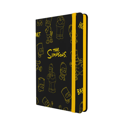 Cuaderno A5 Mooving Notes Los Simpsons