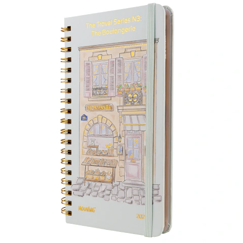 Agenda 2027 Mooving Pocket Espiralada - Travel