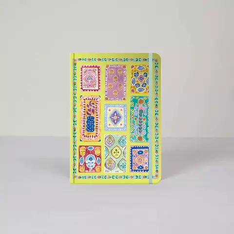 Cuaderno A5 Tapa Felxible Fera - Patchwork Punteado