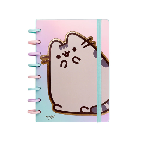 Cuaderno Con Sistema De Discos Mooving Loop A5 Pusheen