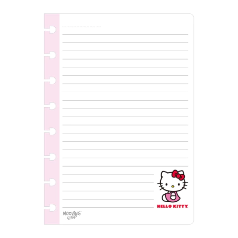 Refill Mooving Loop A5 - Hello Kitty