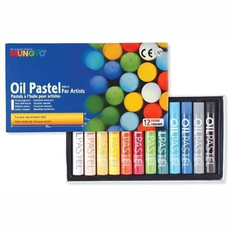 Pasteles Al Oleo Mungyo - Colores Clasicos x12