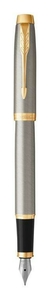 Pluma Parker Core - Plateado Y Dorado