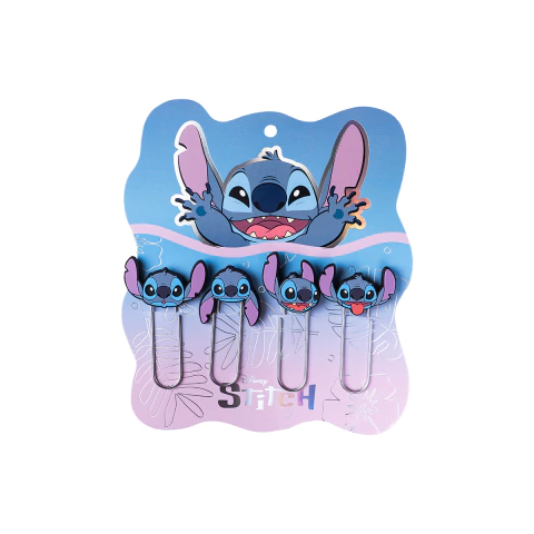 PREVENTA: Fun Paper Clips Mooving - Stitch x4