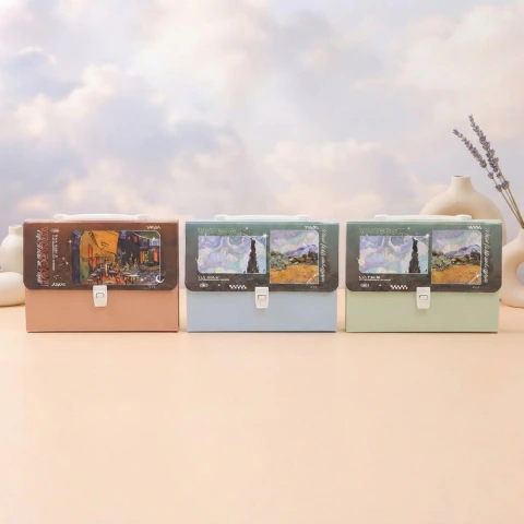 Maletin A4 Con Divisiones Colours - Van Gogh