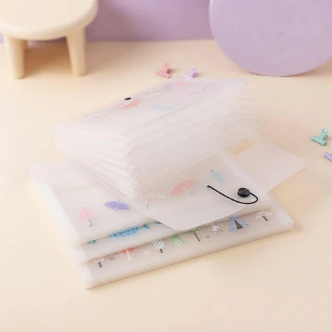 Carpeta A4 Con Divisiones - Colours
