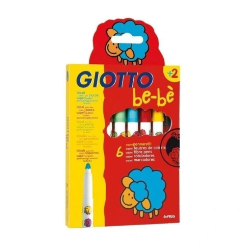 Marcador Giotto bebé x6