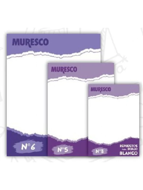 Repuesto de dibujo Muresco N3 - Blanco