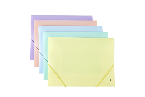 Carpeta pastel con elástico y lomo 1,3 cm The Pel - comprar online