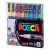 Marcadores Posca 3M pack x8 Glitter