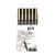 Uniball Uni Pin Fineliner Drawing Pen set Negro x6